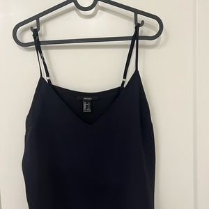Black tank top. Brand: Forever21. Size: L
